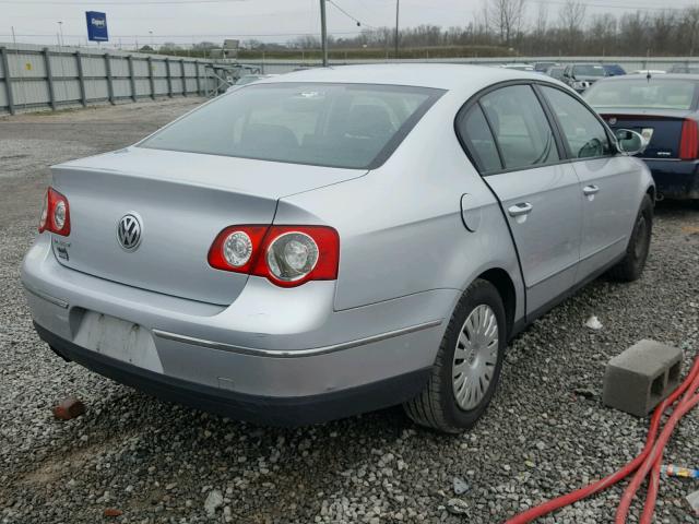 WVWGK73C96P154701 - 2006 VOLKSWAGEN PASSAT 2.0 SILVER photo 4