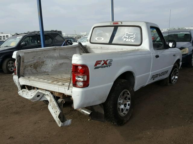 1FTCR10A3TUC37113 - 1996 FORD RANGER WHITE photo 4