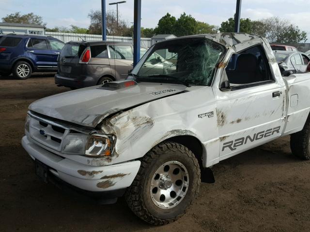 1FTCR10A3TUC37113 - 1996 FORD RANGER WHITE photo 9
