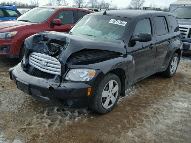 3GNDA13DX8S605481 - 2008 CHEVROLET HHR LS 黑色 照片 2