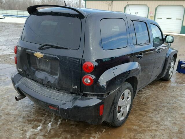3GNDA13DX8S605481 - 2008 CHEVROLET HHR LS 黑色 照片 4