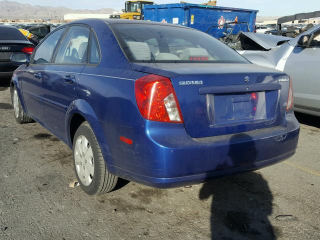 KL5JD56Z07K554316 - 2007 SUZUKI FORENZA BA BLUE photo 3