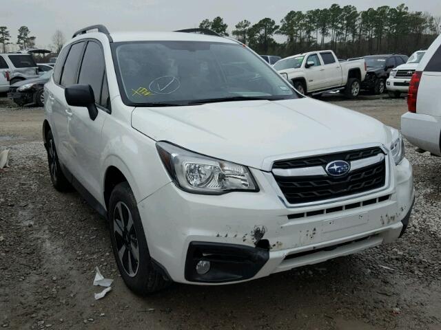 JF2SJABC3HH474753 - 2017 SUBARU FORESTER 2 WHITE photo 1