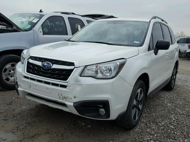 JF2SJABC3HH474753 - 2017 SUBARU FORESTER 2 WHITE photo 2