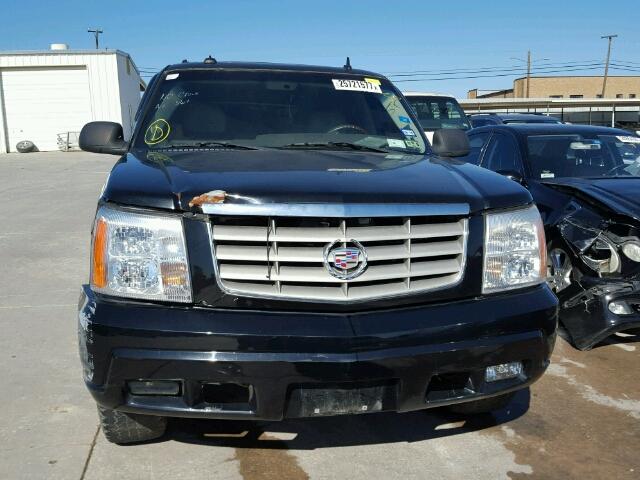 1GYEK63N06R138646 - 2006 CADILLAC ESCALADE L BLACK photo 9