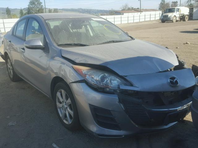 JM1BL1SG8A1185281 - 2010 MAZDA 3 I SILVER photo 1