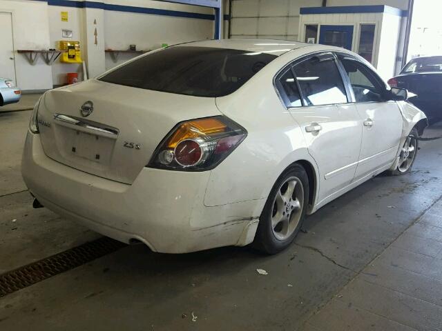 1N4AL21E57N400950 - 2007 NISSAN ALTIMA 2.5 WHITE photo 4