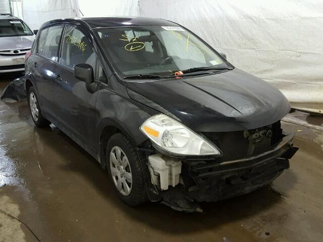 3N1BC13E79L468937 - 2009 NISSAN VERSA S BLACK photo 1