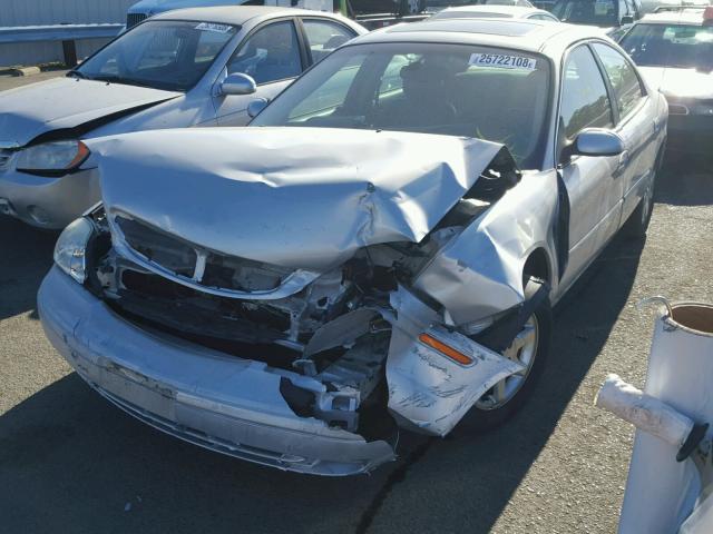 1MEFM55S62A633572 - 2002 MERCURY SABLE LS P SILVER photo 2