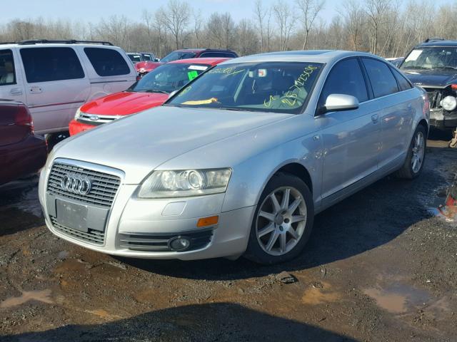 WAUDT74F25N041737 - 2005 AUDI A6 3.2 QUA SILVER photo 2