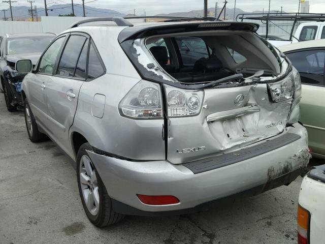 JTJGA31U060063085 - 2006 LEXUS RX 330 SILVER photo 3