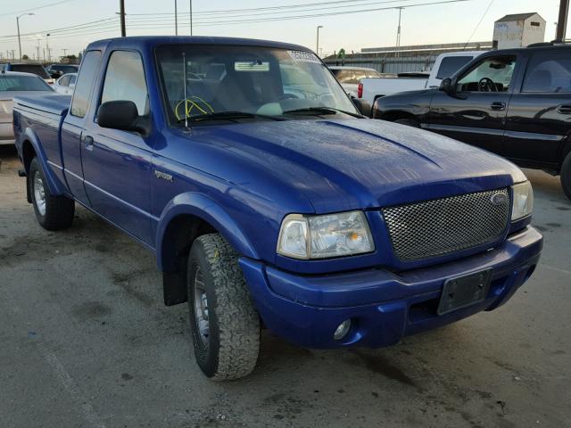 1FTYR44V33PA49226 - 2003 FORD RANGER SUP BLUE photo 1