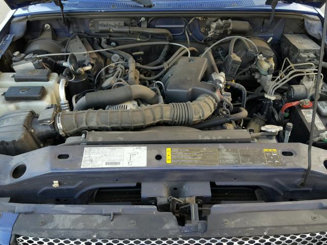 1FTYR44V33PA49226 - 2003 FORD RANGER SUP BLUE photo 7