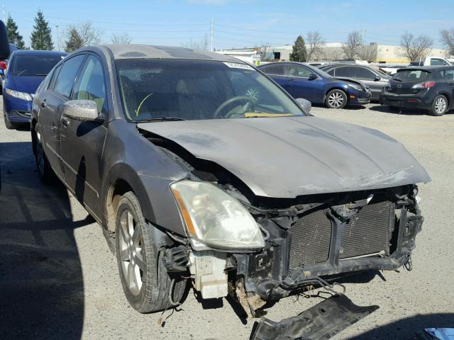 1N4BA41E74C833506 - 2004 NISSAN MAXIMA SE BROWN photo 1