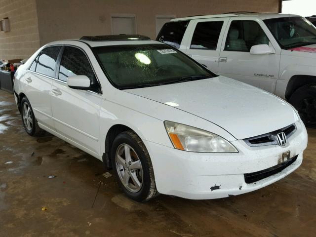 1HGCM56825A187143 - 2005 HONDA ACCORD EX WHITE photo 1