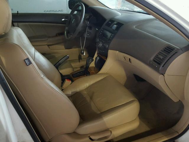 1HGCM56825A187143 - 2005 HONDA ACCORD EX WHITE photo 5