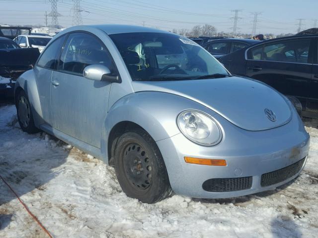 3VWPG3AG9AM020377 - 2010 VOLKSWAGEN NEW BEETLE BLUE photo 1