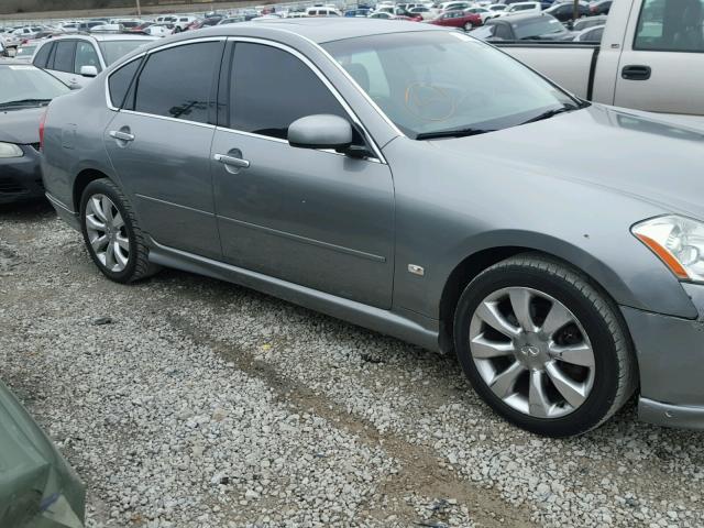 JNKAY01F57M454763 - 2007 INFINITI M35 BASE GRAY photo 9