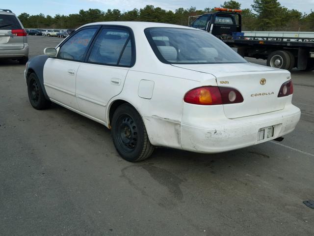 1NXBR12E12Z621218 - 2002 TOYOTA COROLLA CE WHITE photo 3