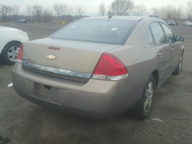 2G1WB58NX69147161 - 2006 CHEVROLET IMPALA LS TAN photo 4