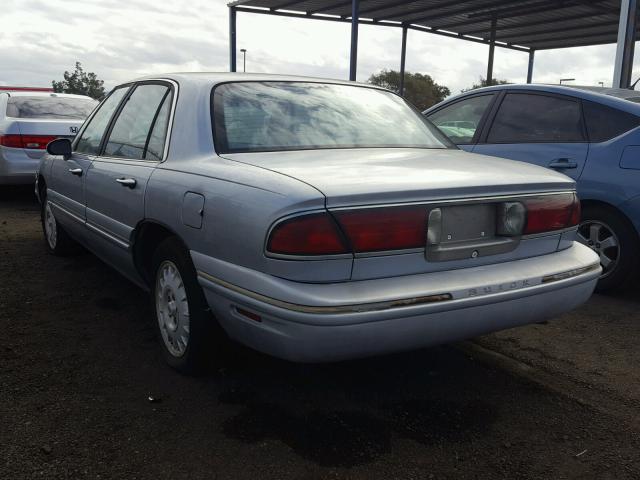 1G4HR52K3VH542704 - 1997 BUICK LESABRE LI BLUE photo 3