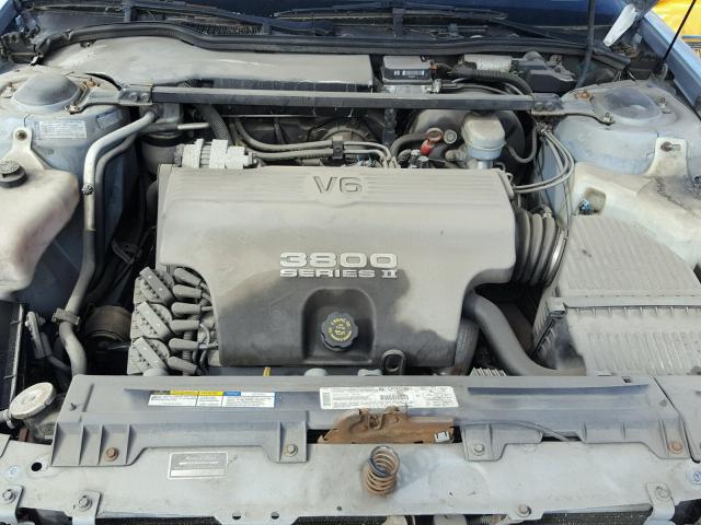 1G4HR52K3VH542704 - 1997 BUICK LESABRE LI BLUE photo 7