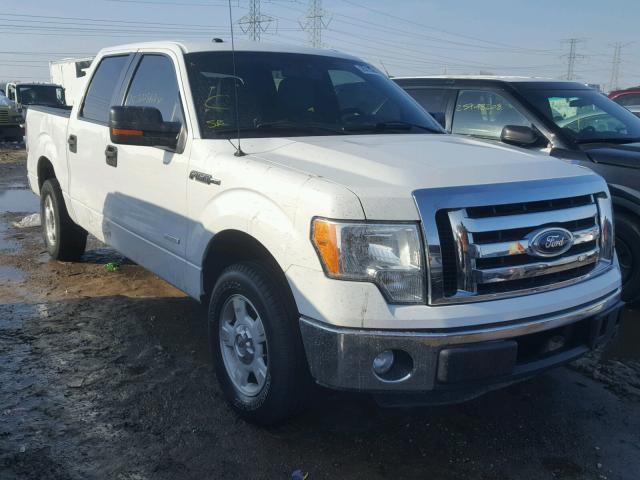 1FTFW1CT5CFB71851 - 2012 FORD F150 SUPER WHITE photo 1