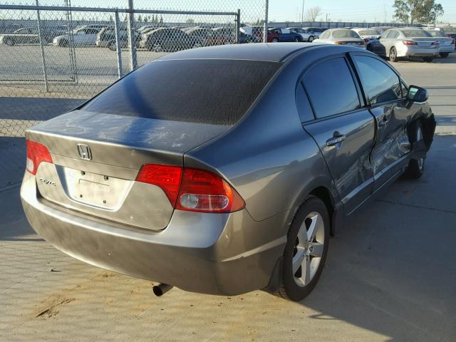 2HGFA16878H524068 - 2008 HONDA CIVIC EX 蓝色 照片 4