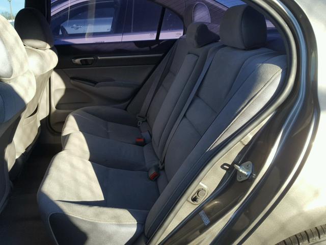 2HGFA16878H524068 - 2008 HONDA CIVIC EX 蓝色 照片 6