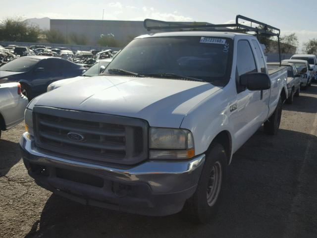 1FTNX20L54EA13990 - 2004 FORD F250 SUPER WHITE photo 2