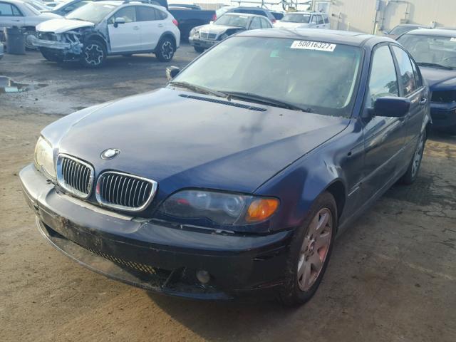 WBAET37474NJ41645 - 2004 BMW 325 I BLUE photo 2