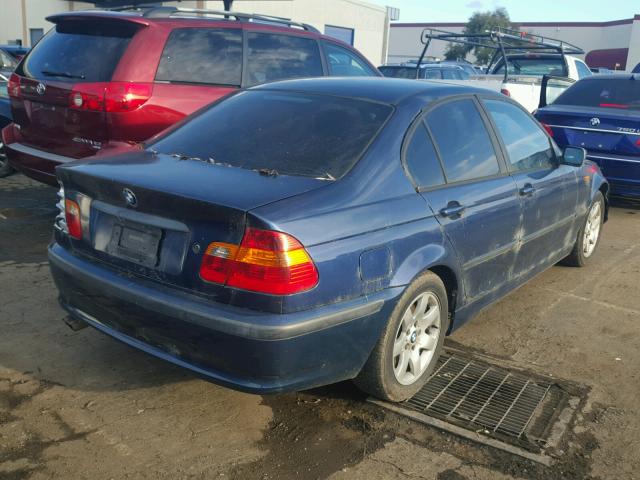 WBAET37474NJ41645 - 2004 BMW 325 I BLUE photo 4