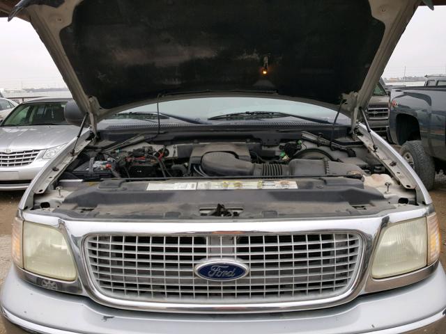 1FMRU16W41LA65670 - 2001 FORD EXPEDITION SILVER photo 7