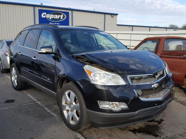 1GNLRHED3AS113029 - 2010 CHEVROLET TRAVERSE L BLACK photo 1