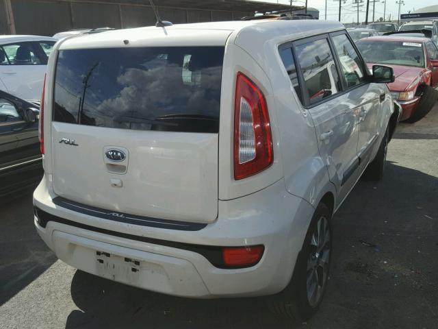 KNDJT2A61C7437124 - 2012 KIA SOUL + WHITE photo 4