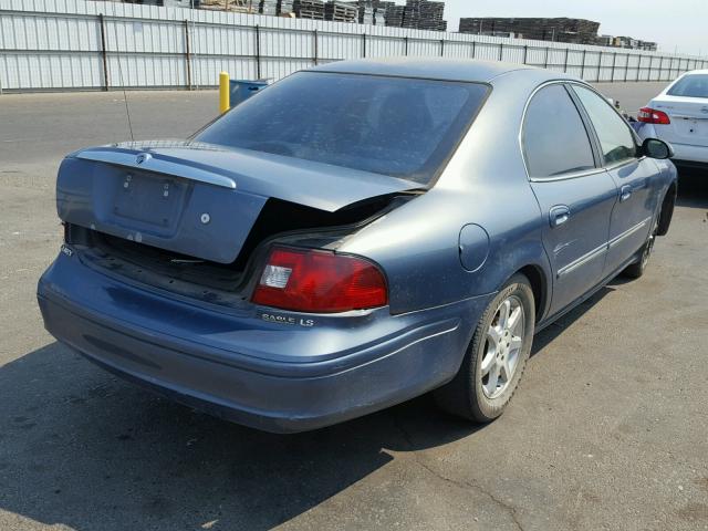 1MEHM55S81A606591 - 2001 MERCURY SABLE LS P BLUE photo 4