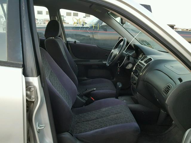 JM1BJ245821505370 - 2002 MAZDA PROTEGE PR SILVER photo 5