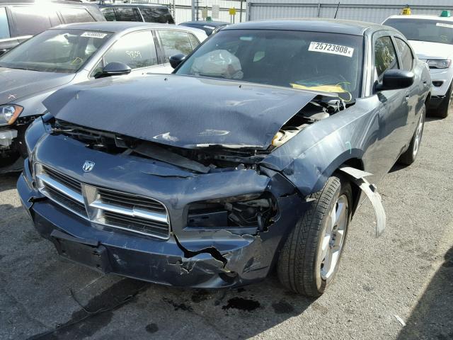 2B3LK33G28H280837 - 2008 DODGE CHARGER SX BLACK photo 2