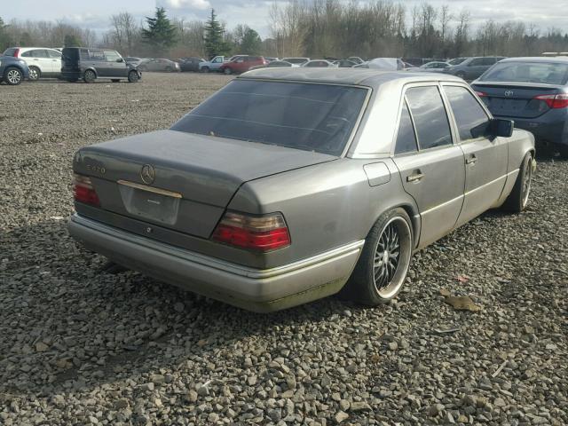 WDBEA34E7RC019536 - 1994 MERCEDES-BENZ E 420 GRAY photo 4