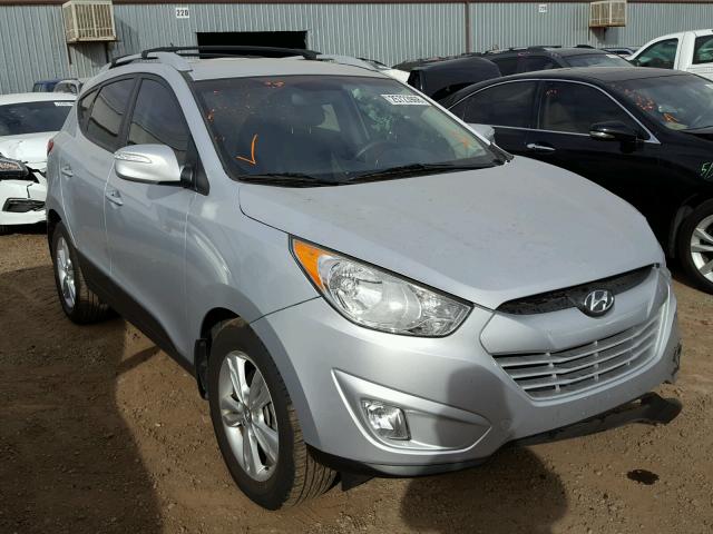 KM8JUCAC9DU606295 - 2013 HYUNDAI TUCSON GLS SILVER photo 1