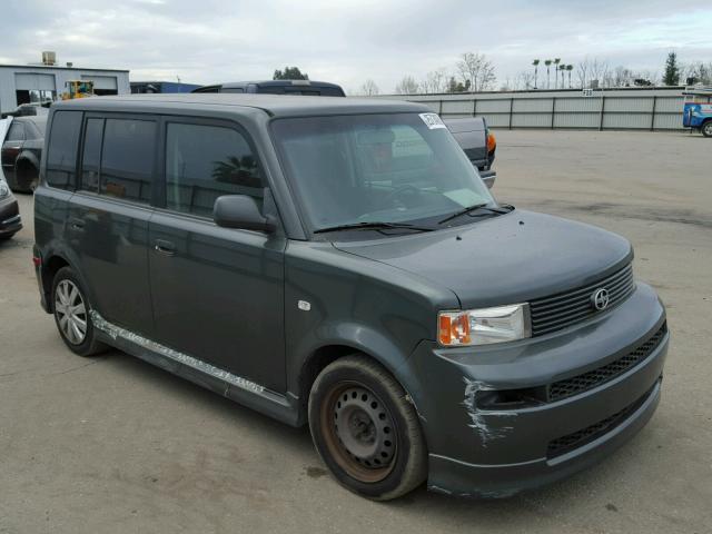 JTLKT324750207157 - 2005 TOYOTA SCION XB GREEN photo 1