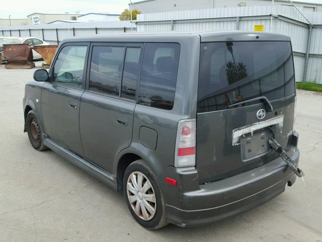 JTLKT324750207157 - 2005 TOYOTA SCION XB 绿色 照片 3