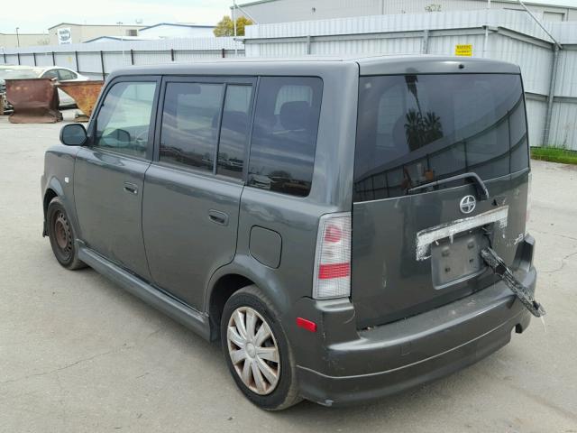 JTLKT324750207157 - 2005 TOYOTA SCION XB GREEN photo 3