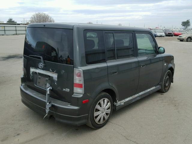 JTLKT324750207157 - 2005 TOYOTA SCION XB 绿色 照片 4