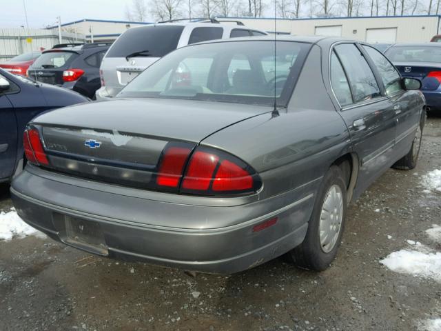 2G1WL52M1V9162918 - 1997 CHEVROLET LUMINA BAS GRAY photo 4