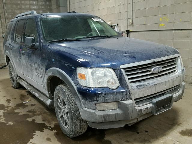 1FMEU73EX6ZA15339 - 2006 FORD EXPLORER X BLUE photo 1