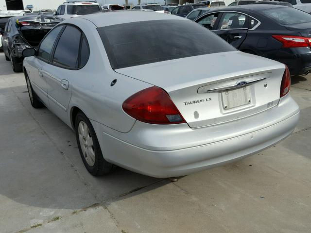 1FAFP52251G222646 - 2001 FORD TAURUS LX SILVER photo 3