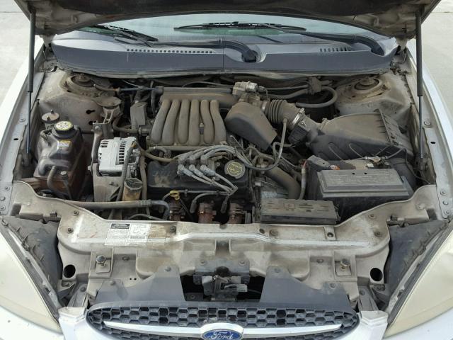 1FAFP52251G222646 - 2001 FORD TAURUS LX SILVER photo 7