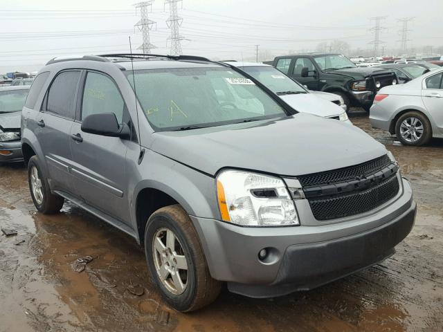 2CNDL23F056153637 - 2005 CHEVROLET EQUINOX LS GRAY photo 1