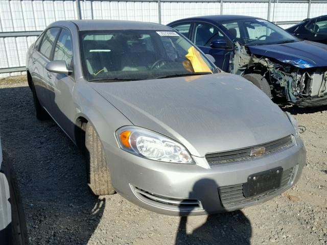 2G1WT58K181285580 - 2008 CHEVROLET IMPALA LT SILVER photo 1